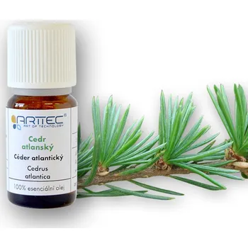 Péče o krk a dekolt ARTTEC přírodní vonný olej Cedr atlantský 10 ml (NAT00005)