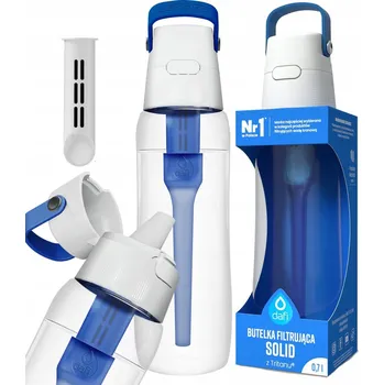 Filtrační láhev Dafi Solid 0,7 l modrá