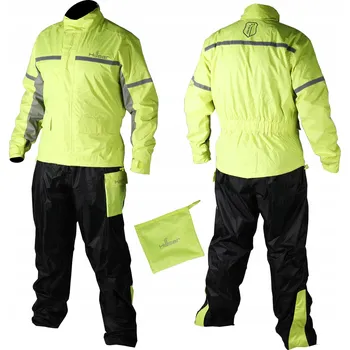 Moto bunda Nepromokavý overal Husar vel. L černá a žlutá