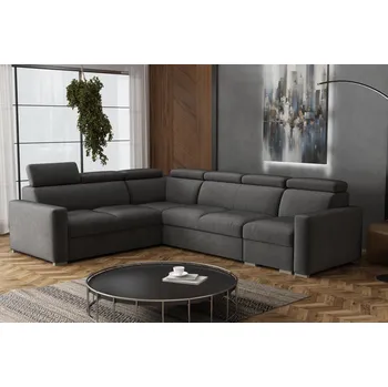 Sedací souprava FALCO Sedací souprava Petrit V levá Kronos šedá