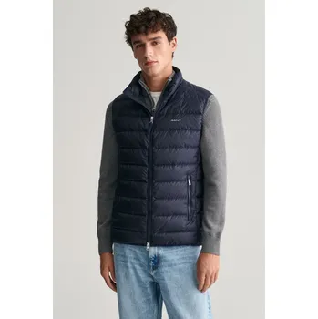 Pánská vesta VESTA GANT LIGHT DOWN VEST EVENING BLUE
