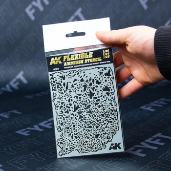 Flexible Airbrush Stencils 1/20 - 1/24 - 1/35 (AK Interactive)