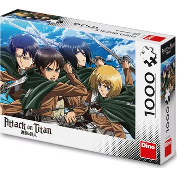 Puzzle Dino Puzzle Anime Attack on Titan 1000 dílků
