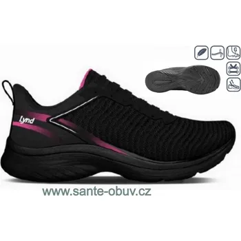 Dámská zdravotní obuv SANTÉ LY/665 PRETO-PINK vych.obuv vel.36-42 , --- - 41