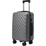 Sada cestovních kufrů ROWEX CRYSTAL M UNI Tmavě šedá, Černá