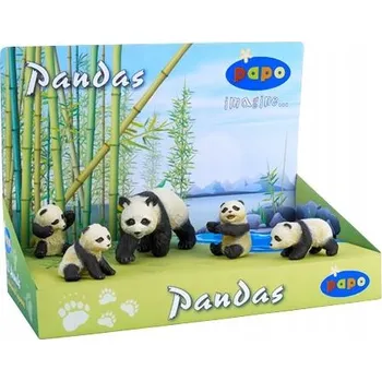 Figurka KRABIČKA - PANDÍ RODINKA