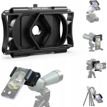 Bezpečnostní kamera Držák / Adaptér pro Telefon k Teleskopu Mikroskopu Dalekohledu Otočný