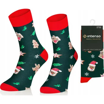 Pánská móda Intenso Ponožky 1887_S19 vícebarevné, velikost 44-46