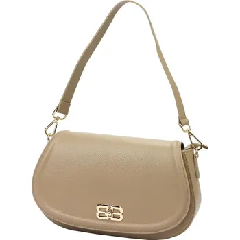 Kabelka Dámská kabelka Luka 24-062 DOLLARO tmavě béžová + doprava zdarma