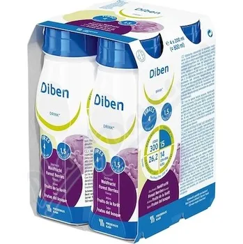 Speciální výživa Diben drink lesní plody—4x 200 ml