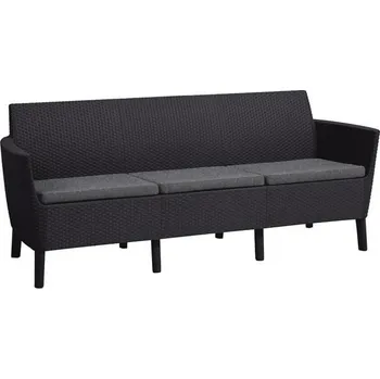 Zahradní lavice Zahradní lavice Salemo 3 seater sofa Grafit Doprava ZDARMA.