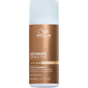 Šampon Wella Professionals Ultimate Smooth šampon na lesk a hebkost vlasů 50ml