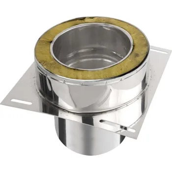 Komín PRODMAX 220/300 Prostup s konzolou /0,6mm nerez