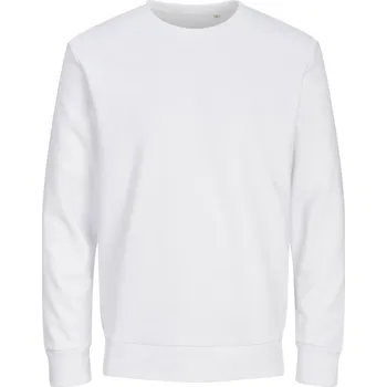 pracovní mikina Jack & Jones Mikina Classic Unisex Sweat, těžká, unisex COT42390000101-white S Bílá
