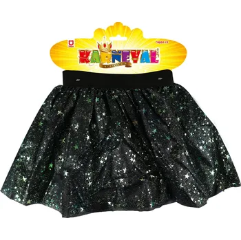 Karnevalový kostým Sukně tutu čarodějnická s hvězdičkami