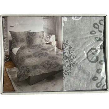 Povlečení Povlečení 160x200 Saténové 100% Bavlna Oboustranné - Polský výrobek s certifikátem