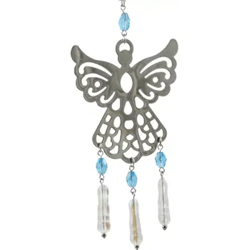 Anděl-ochránce ve světle modré