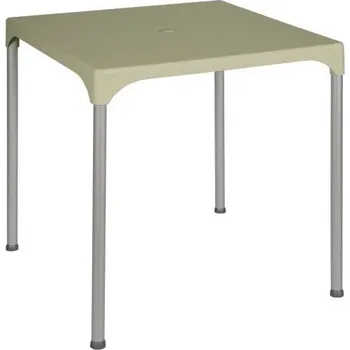 Jídelní stůl Stůl Rojaplast z plast, čtvercový, 70 x 70 x 72 cm
