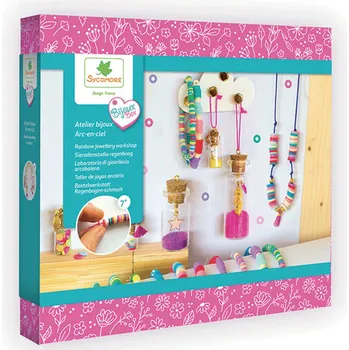 Výtvarná sada Výroba šperků - duhové šperky