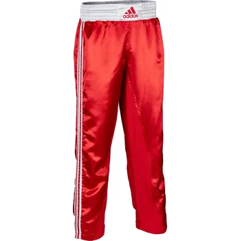 Sportovní chránič Kickbox kalhoty Adidas vel.130-190, červené Velikost: 150