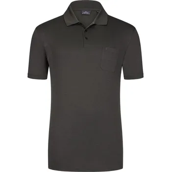 Pánské tričko Velké Velikosti - Ragman - Polo tričko ze směsi bavlny - 4XL - Antracit