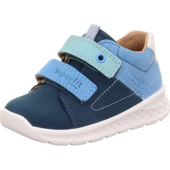 Chlapecké tenisky SUPERFIT dětská celoroční obuv BREEZE blau/hellblau 1-000374-8030 Velikost: 22