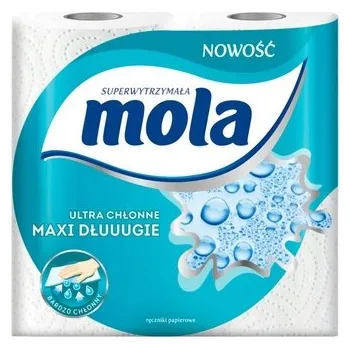 Utěrka Mola Maxi Dlouhé kuchyňské papírové utěrky dvouvrstvé 2 role