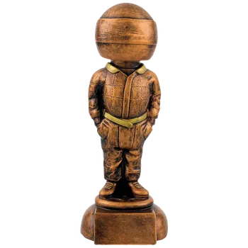 Trofej jezdec 17 cm - Zlatá