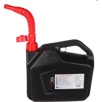 Kanystr Kanystr plastový MECHANIC FUEL CANISTER 5L, černý SIXTOL