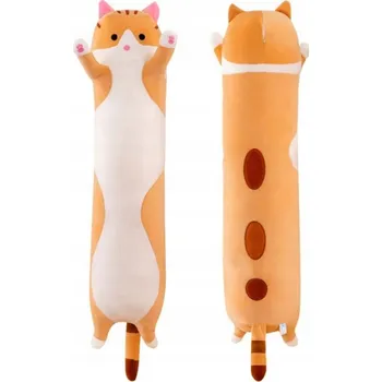 plyšák DLOUHÝ KOCOUR PLYŠÁK POLŠTÁŘ KOT 70 cm