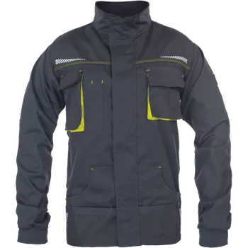 pracovní bunda Cerva Bunda pracovní EMERTON STRETCH černá/žlutá 64
