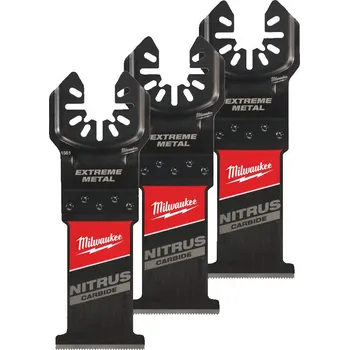 Pilový plátek MILWAUKEE Pilový list na ponorné řezy na kov OMT OL Nit. TCT 35 mm, 3ks