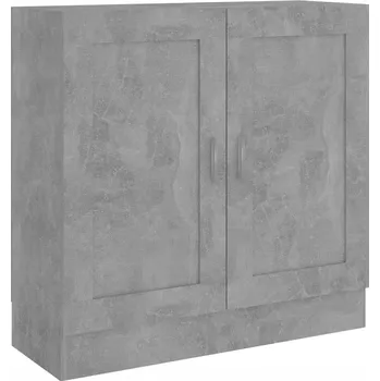 Knihovna Skříňka na knihy 82,5x30,5x80 cm betonově šedá