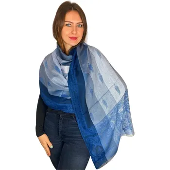 Šála Šál Pašmína - Valoria - Modrá