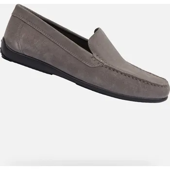 Pánské mokasíny Šedé pánské mokasíny Geox Ascanio - Pánské GEOX šedá 3257383