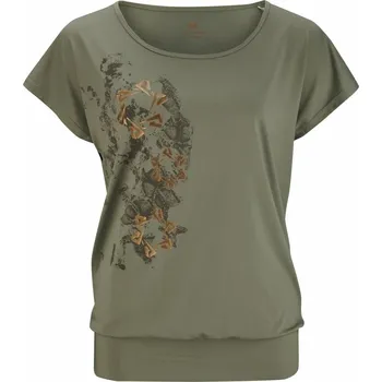 Dámské tričko Active Rebel ACTIVE REBEL Lily Dám. tričko, přední potisk , 93% PES, 7 % CV - 0 - zelená - 38
