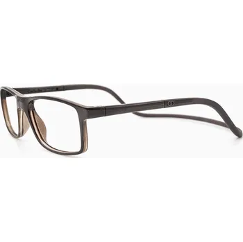 Brýle na čtení Slastik Acknar 008, čokoládově hnědá, dioptrie: +1,00