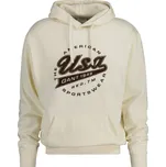 MIKINA GANT USA HOODIE CREAM