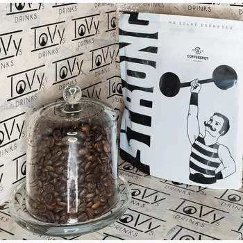 STRONG - espresso směs 250g min.trvanlivost do 8.4.2025