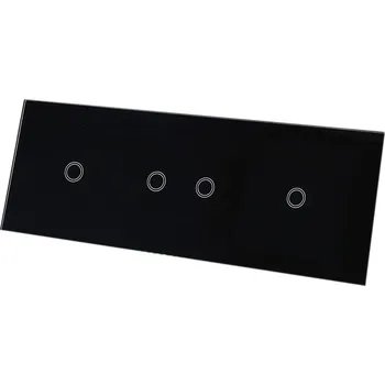 vypínač Dotykový trojitý vypínač BARON BESTSELLERS černý 1+2+1 black