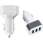 Verk USB roztrojka do auta 3x USB