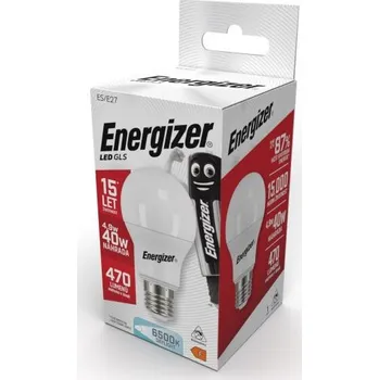 Žárovka Energizer LED GLS žárovka 4,9W Eq 40W E27, S18420, studená bílá