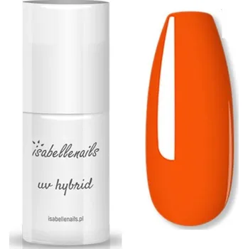 Lak na nehty Hybridní lak barevný lak Isabellenails Odstíny oranžové
