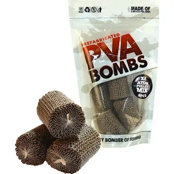Návnadová surovina BENZAR MIX - Hotové PVA Bomb XL Atom Pellet Mix 6 ks
