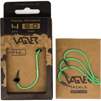 Rybářský háček VAGNER - Háček Power Octopus vel. 6/0 4 ks