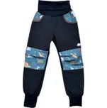 Vyrobeniny Dětské softshellové kalhoty s fleecem Dinosauři 86 - 92