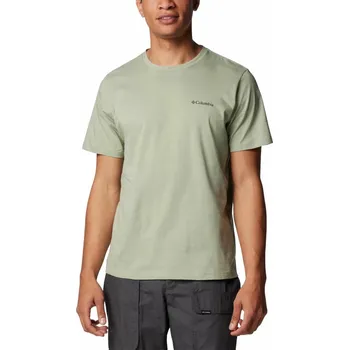 Pánské tričko Columbia Rapid Ridge Back G outdoorové tričko - 0 - zelená - S