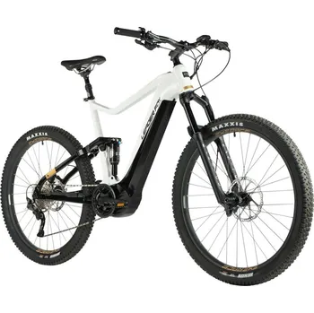 Elektrokolo Celoodpružené horské elektrokolo Leader Fox Arran 29" 2023 bílá rám 19,5