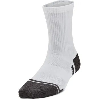 Dětské ponožky Under Armour Y Perform Tech 3p Crew Under Armour šedá 3044143