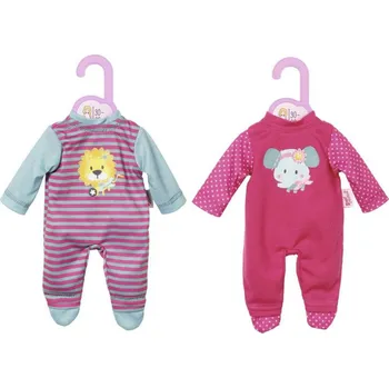 Doplněk pro panenku Zapf Creation Dolly Moda Dupačky 30 cm 2 druhy - růžové se slonem